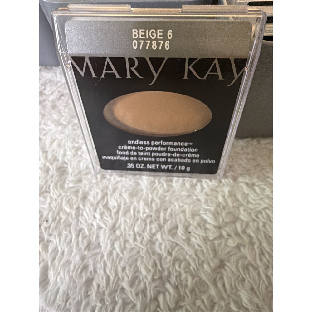 Mary Kay Endless Performance Creme to Powder Foundation Beige 6 Discontinued